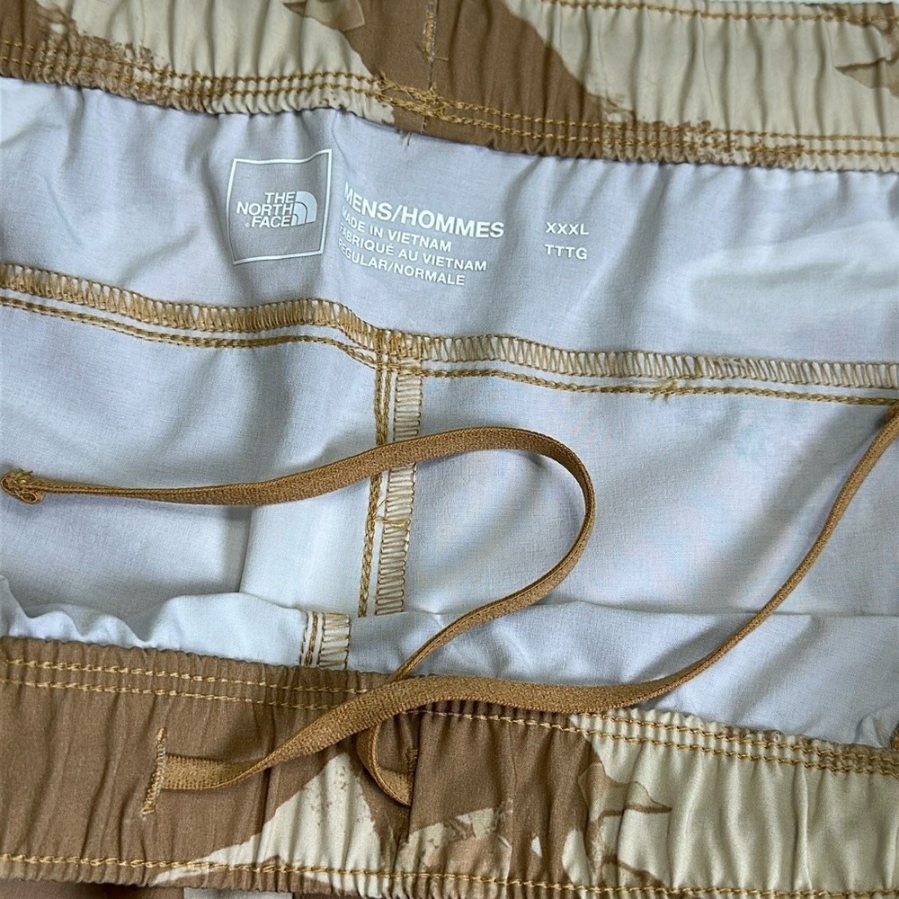 The‎ North Face Men's 3XL Wanderer Hiking Shorts Almond Butter NWT Standard Fit - Picture 9 of 10